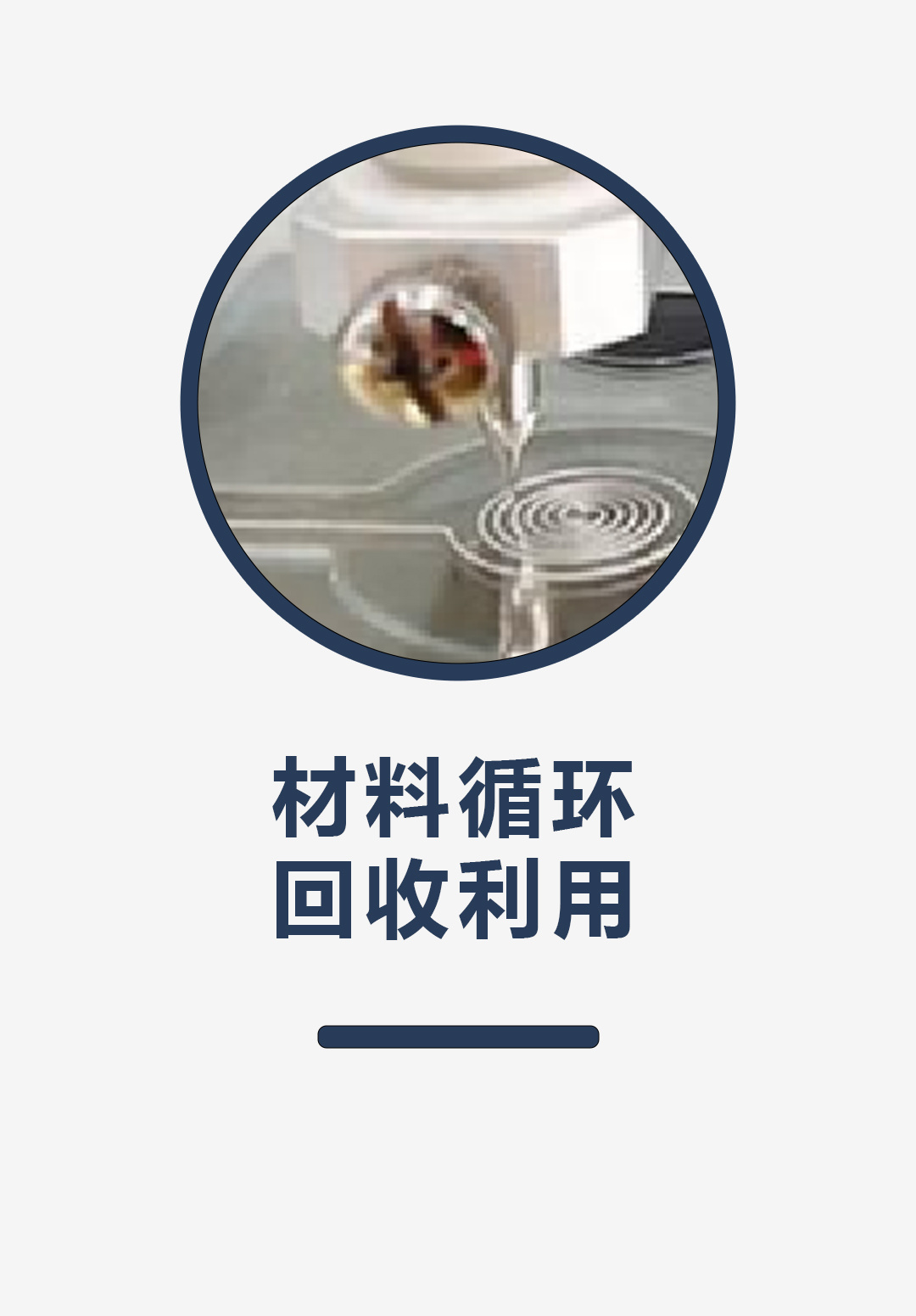 材料循环，回收利用